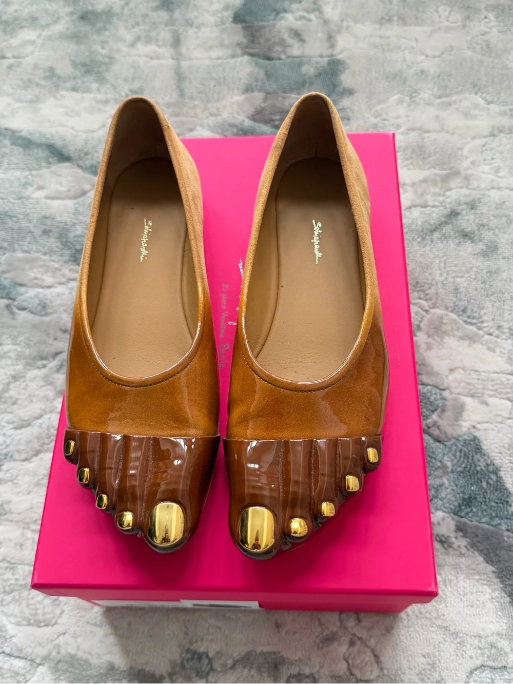 Schiaparelli Anatomy Ballerinas - worn once